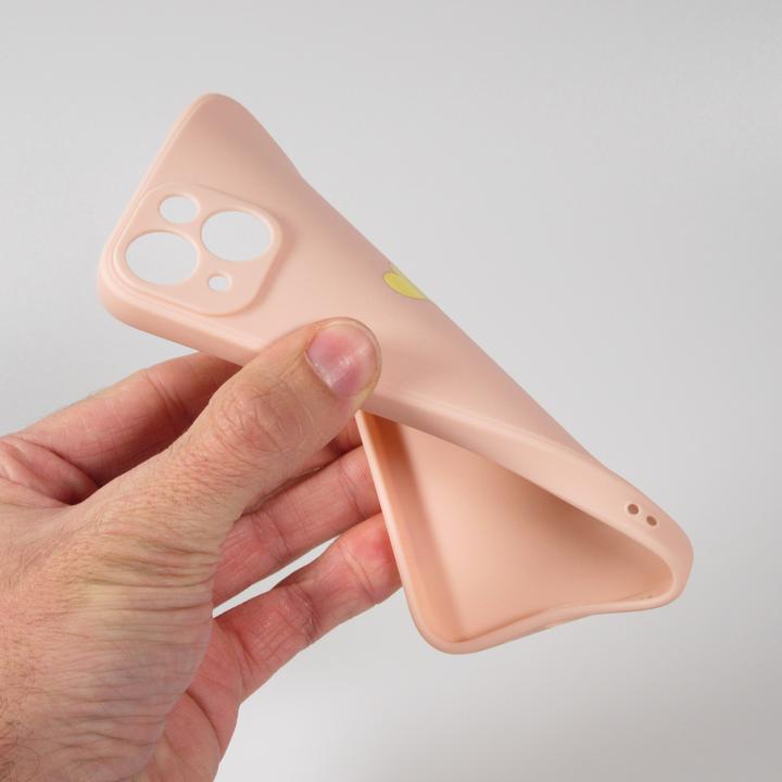 Immagine prodotto PhoneLook Cover Tappetino in silicone Cuore oro (Apple iPhone 15 Plus)