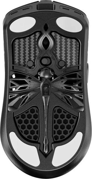 Actual product image Vancer Akitsu Carbon Fibre Gaming Mouse, wireless - black (Wireless)