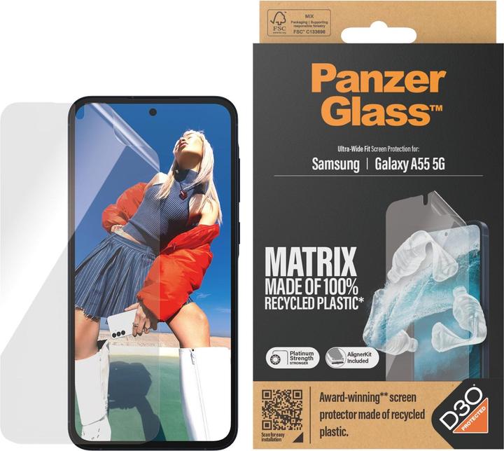 Image du produit PanzerGlass Matrice (1 pièce(s), Samsung Galaxy A55)