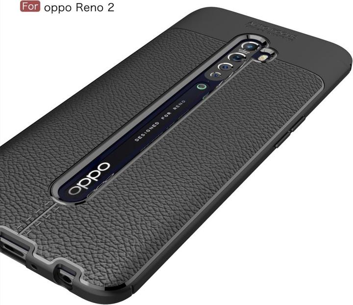 Immagine prodotto Screenguard Custodia Oppo Reno2 Design in pelle Copertura TPU (Oppo Reno 2)