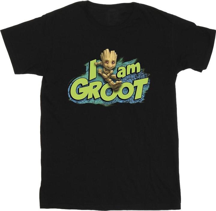 Produktbild Guardians Of The Galaxy I Am Groot Jumping TShirt (3XL)