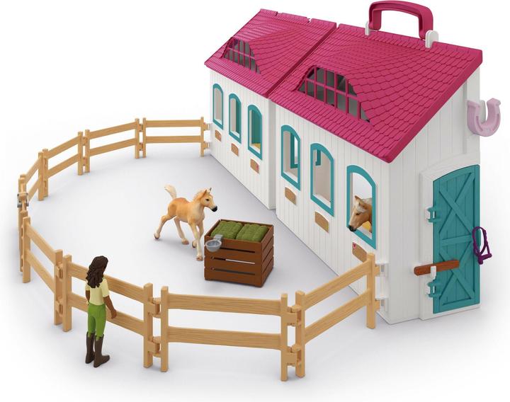 Actual product image Schleich Open stable small horseshoe