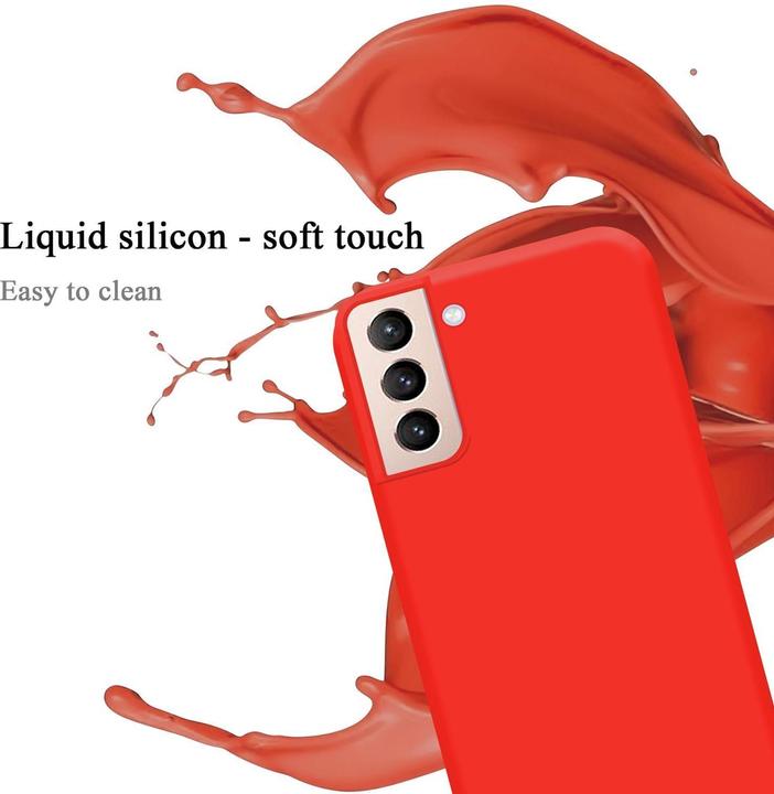 Actual product image Cadorabo TPU Liquid Silicone Case Cover (Samsung Galaxy S21+)