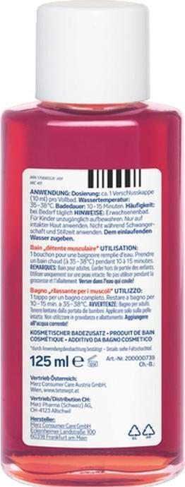 Image du produit Tetesept Bath Muscle relaxation 125 ml (125 ml, Huile de bain)