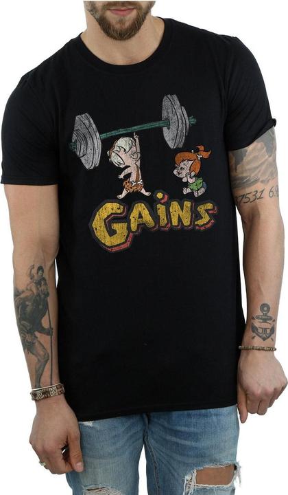 Produktbild The Flintstones Bam Bam Gains Distressed TShirt (XL)