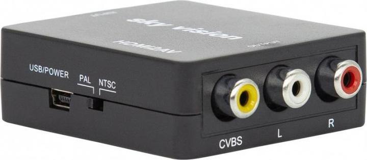 Actual product image Sky Vision HDMI to RCA Converter