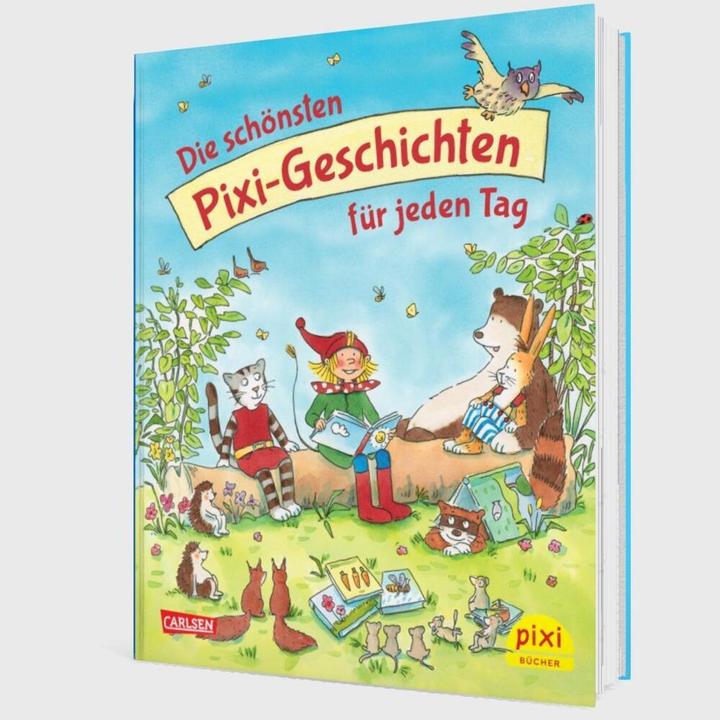 Actual product image Die schönsten Pixi-Geschichten für jeden Tag (German, Carola Storm, Susanne Evil, Eleanor Gerhaher, Maria Karipidou, Cathy Ionescu, 2024)