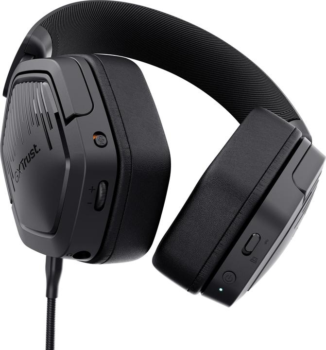 Actual product image Trust Gxt493 Carus Wrls Headset Blk (Wireless)