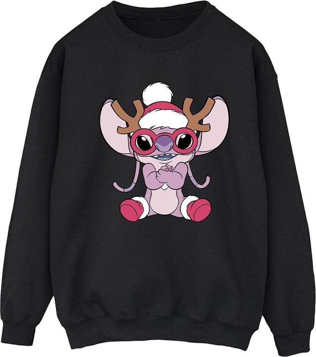 Produktbild Disney Lilo & Stitch Angel Reindeer Sweatshirt (S)