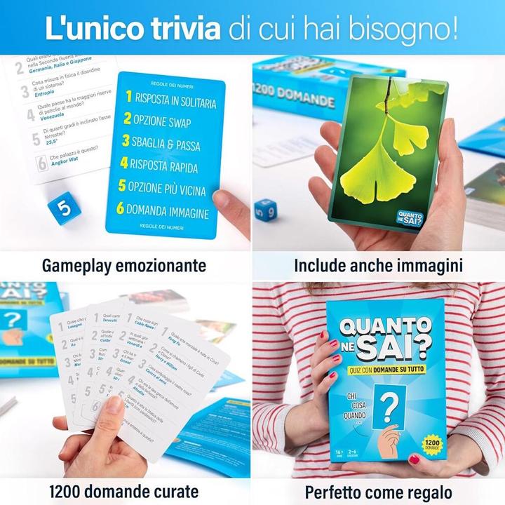 Produktbild The World Game Quanto ne sai? - Quiz con Domande su tutto