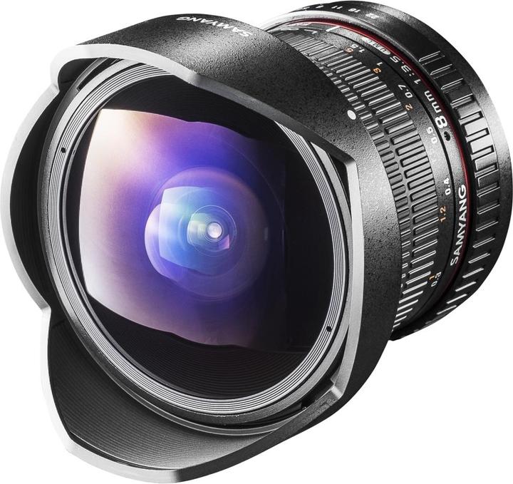 Produktbild Samyang 8mm f/3.5 Asph IF MC Fisheye CSII DH - Nikon F (Nikon F, APS-C / DX)