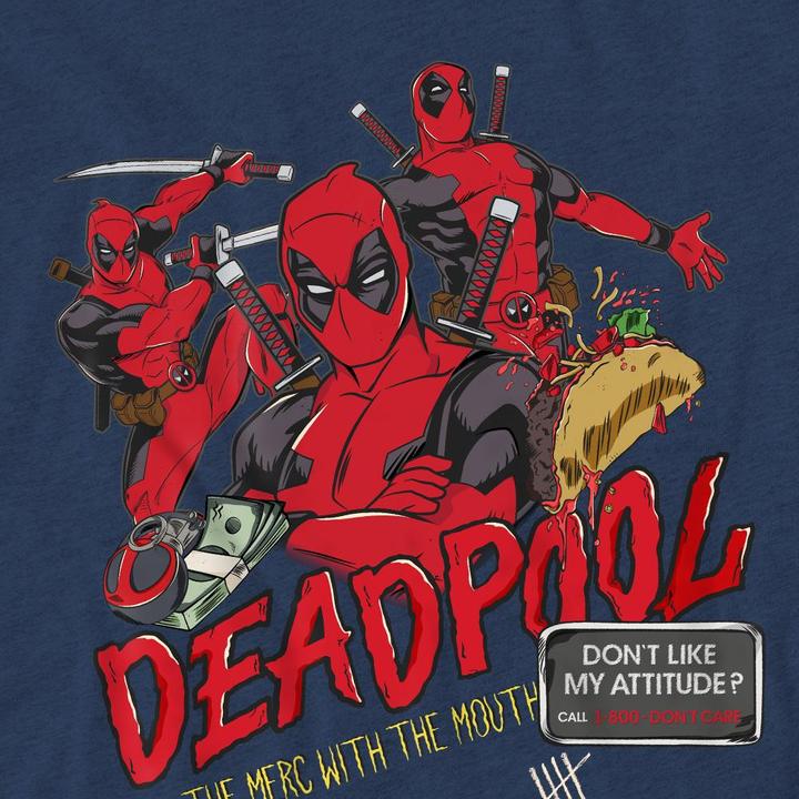 Produktbild Deadpool Attitude TShirt (S)