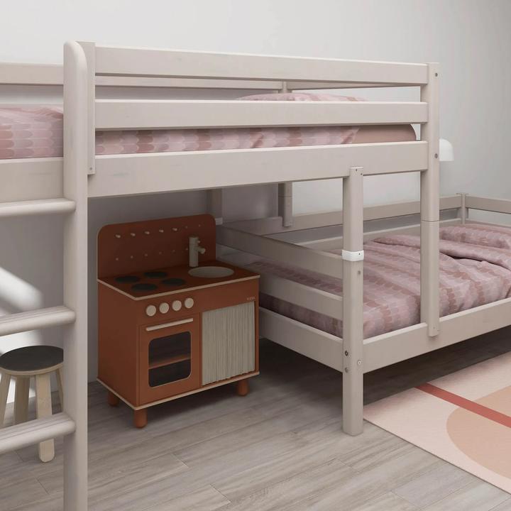 Immagine prodotto Flexa Letto combinato classico di media altezza con scala dritta (90 x 200 cm)