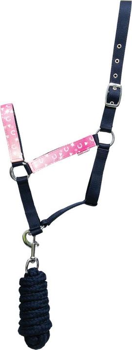 Hy Equestrian Pferdehalfter und Führstrick Set Pony Fantasy