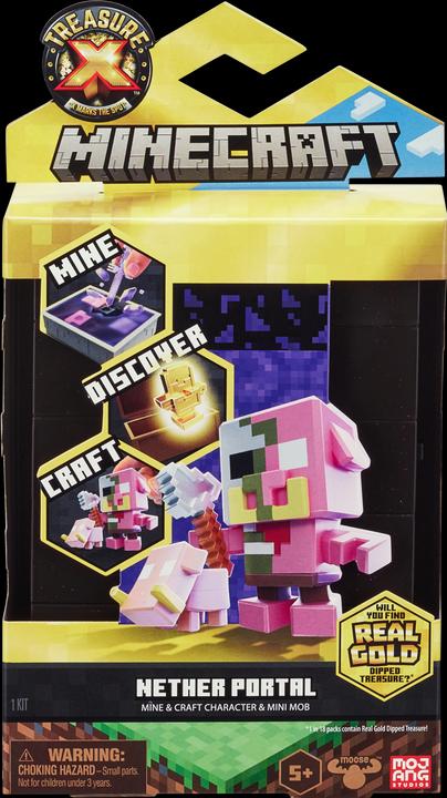 Produktbild Moose Treasure X Set Minecraft + Gift Hasbro Troll