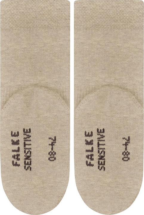 Image du produit Falke Sensitive (Lot de 3) Chaussettes bébés, couleur 4650 sand mel., taille 62-68 (Une unité par pack, 62/68)