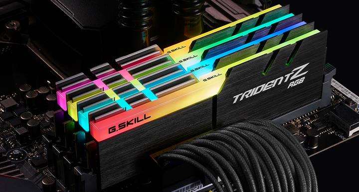 Actual product image G.Skill Trident Z RGB (4 x 8GB, 4000 MHz, DDR4-RAM, DIMM)