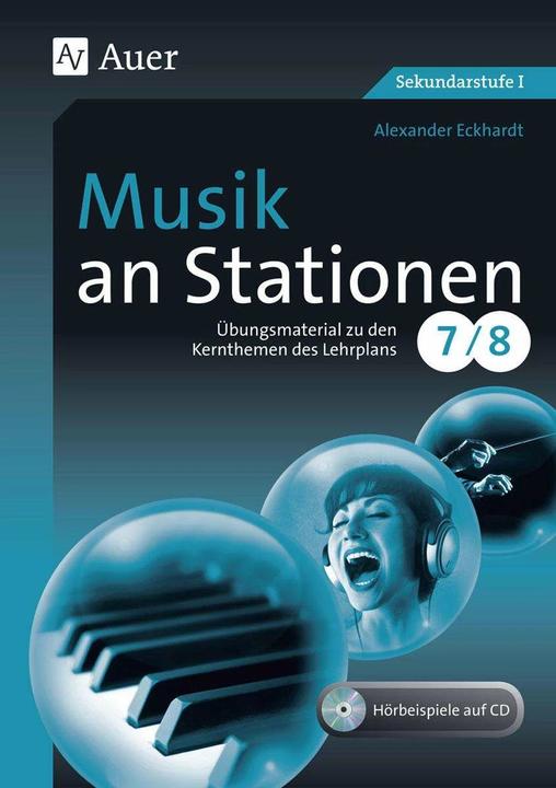 Image du produit Musik an Stationen 7-8 (Allemand, Alexander Eckhardt, 2021)