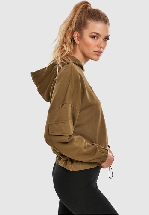 Produktbild Urban Classics Ladies Short Worker Hoody (XXL)