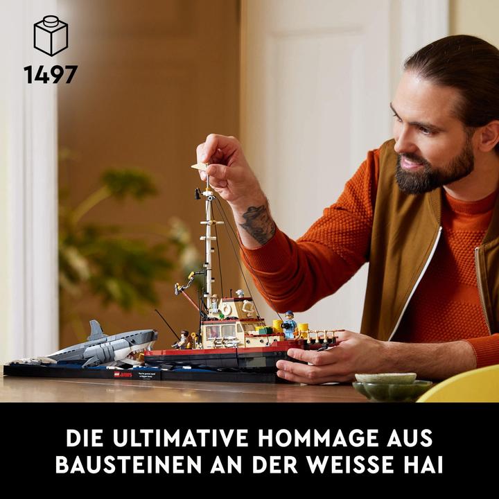 Produktbild LEGO Der weisse Hai (21350, LEGO Ideas, LEGO Seltene Sets)