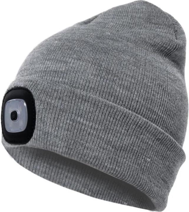 Produktbild Out of the blue Beanie-Mütze mit LED Licht Universalgrösse Grau