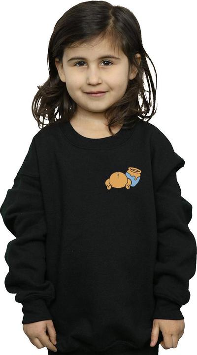 Produktbild Disney Winnie The Pooh Backside Breast Print Sweatshirt Mädchen (152, 158)