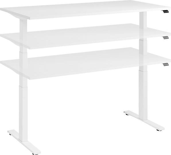 Image du produit FM Büromöbel Bureau BOTTOM-UP argent (1600 x 800 x 620 mm)