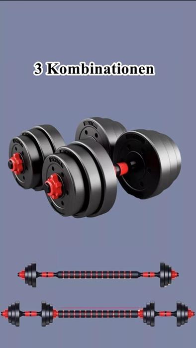 Image du produit Gym Universe Ensemble d'haltères 3 en 1