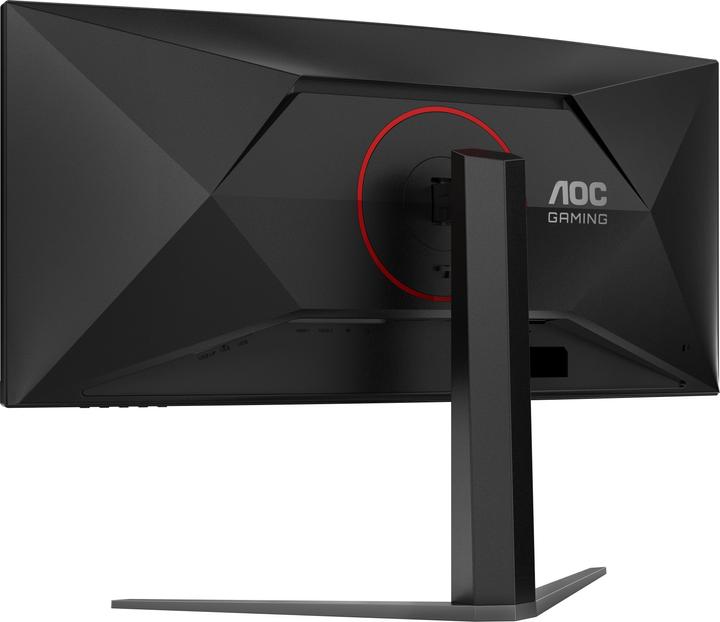 Actual product image AOC 86,4cm (34") CU34G4Z 21:09 2xHDMI+2xDP+USB blackred (3440 x 1440 pixels, 34")