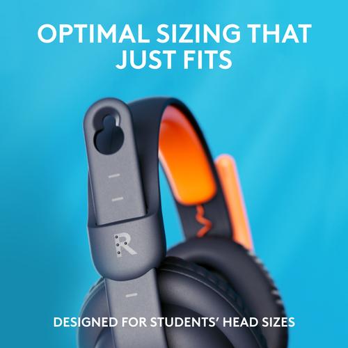 Actual product image Logitech Zone Learn - CLASSIC BLUE - OVER EAR AUX 3.5mm - EDU