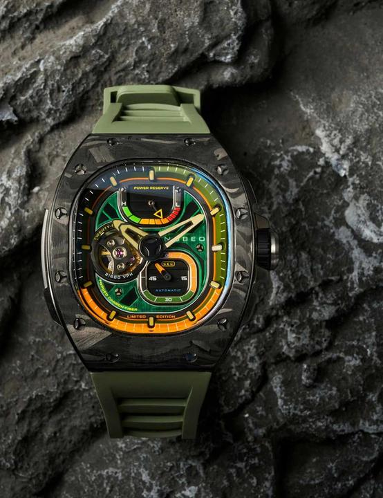 Actual product image Nubeo NB-6105-07 Viper (Power reserve display)