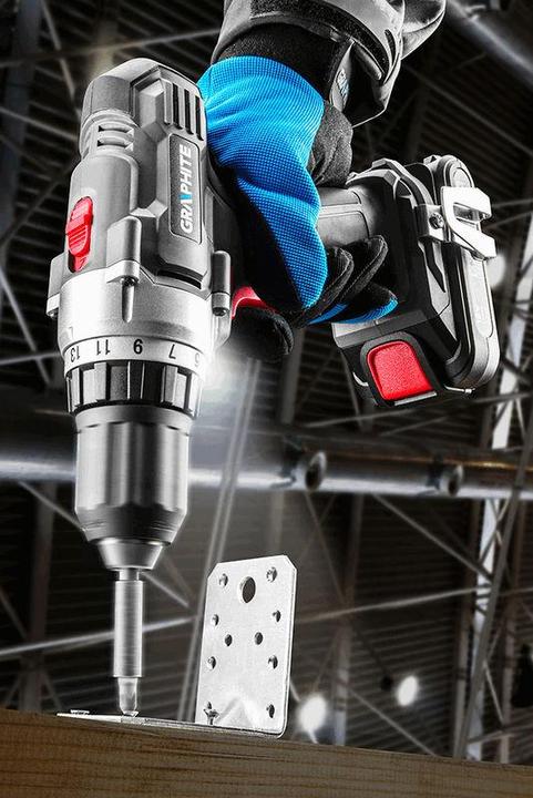 Actual product image Graphite Cordless Drill / Driver Energy + 18V (58G000) (Rechargeable battery operated)