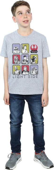 Actual product image Star Wars Boys The Last Jedi Multi Character T-Shirt (128)