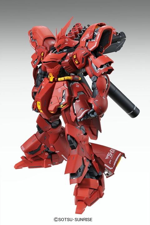 Actual product image Bandai Gundam - Model Kit - MG 1/100 - MSN-04 Sazabi Ver.KA
