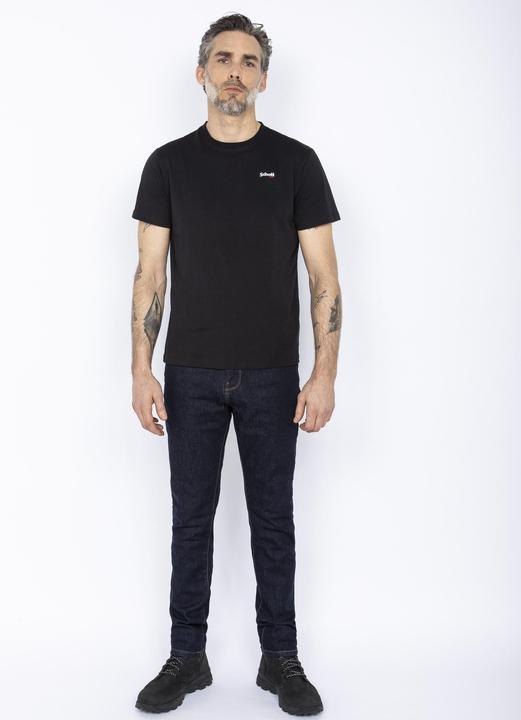 Produktbild Schott T-Shirt TSLOGOCASUAL Kurzarmshirt mit Front-Print (M)