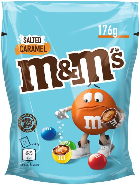 Actual product image M & M's m&m's Salted Caramel chocolate sweets 176.0 g (176 g)