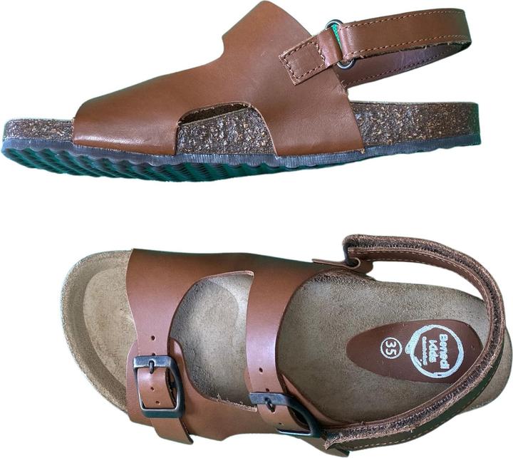 Benedi kindersandalen vaquetilla