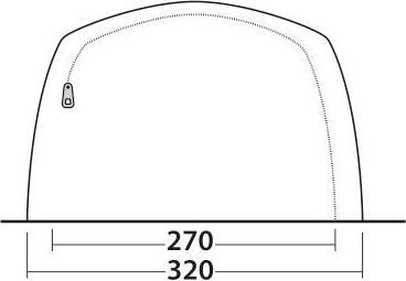Actual product image Outwell Greenwood 5 (Tunnel tent, 24.30 kg, 5 persons)