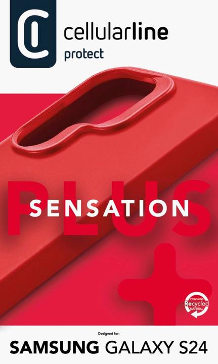 Produktbild Peter Jäckel Cellularline Sensation CaseRed (Samsung Galaxy S24+)
