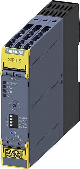 Actual product image Siemens Configurable safety relay,screw,0.5-30s
