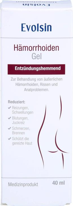 Actual product image Evolsin Haemorrhoid Gel (40 ml, Intimate gel)