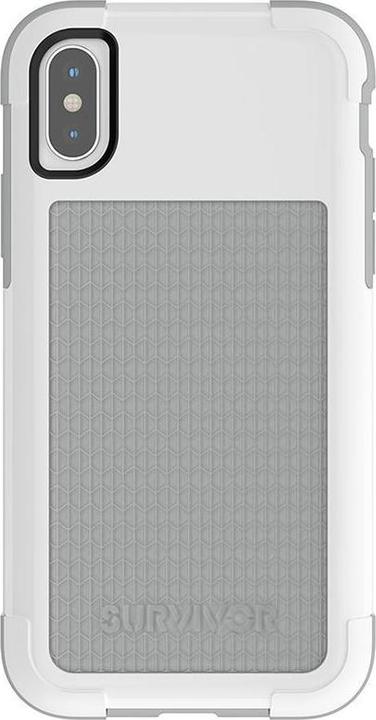 Immagine prodotto Griffin Survivor Fit Cover Grigio - Bianco (TA43980) (Apple iPhone X)