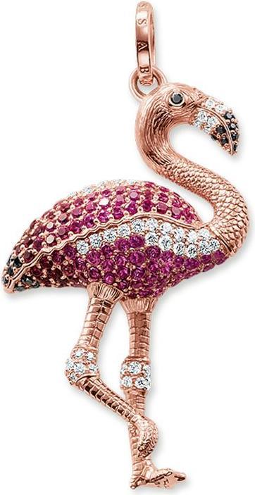 Thomas Sabo Pendentif flamant rose (Argent)