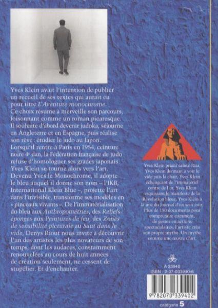 Actual product image Yves Klein (French, Riout Denys, 2006)