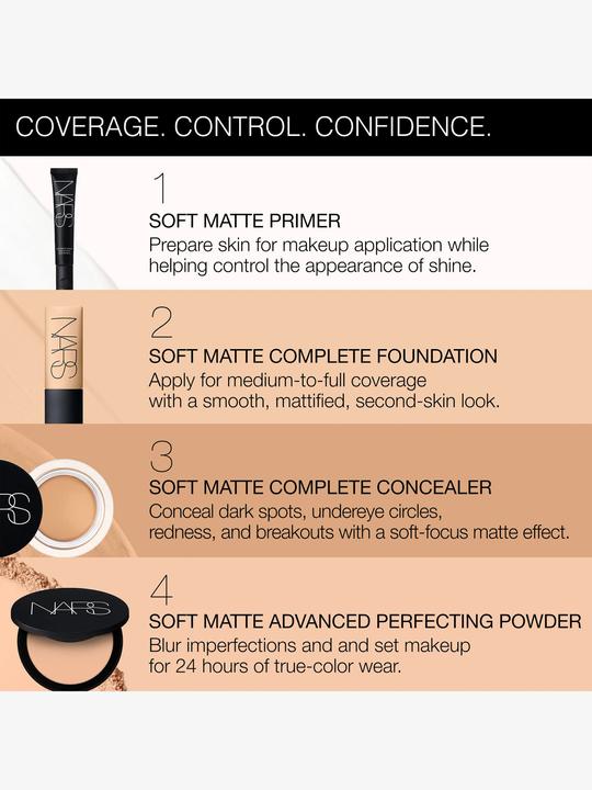 Image du produit NARS Cosmetics Soft Matte Complete Foundation Moorea (Tourbière)