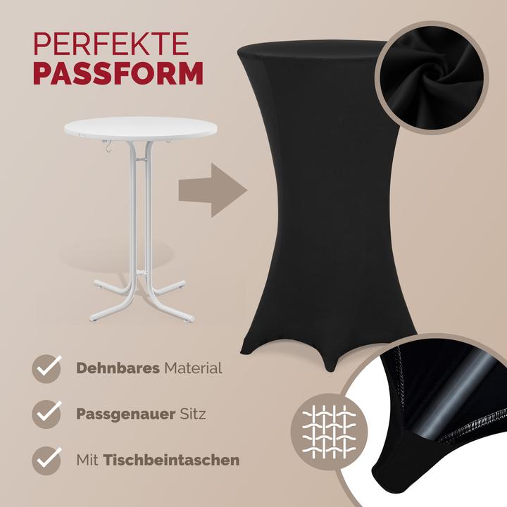 Image du produit Detex Housse de table haute (60 x 120 cm)
