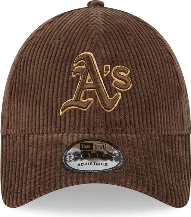 Immagine prodotto New Era Cappellino 9Forty - Ampio velluto a coste Oakland Athletics (Taglia unica)