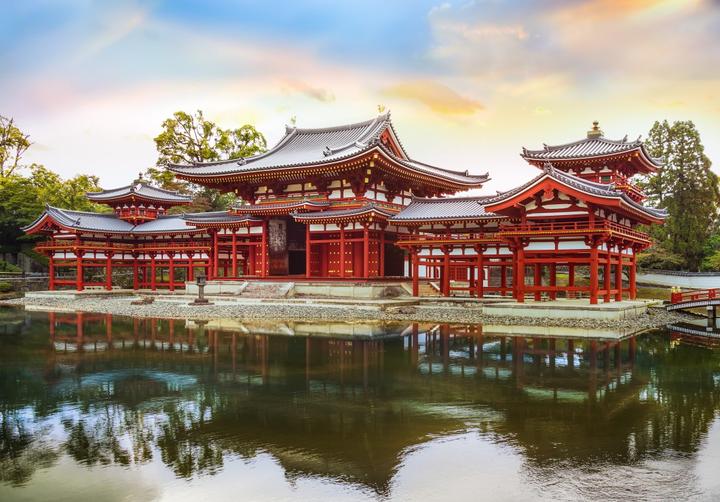 Actual product image Grafika Kids Byodo-In Temple in Kyoto, Japan (12 pieces)