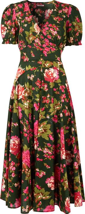 Joe Browns Vintage Floral V-Neck Dress (44)