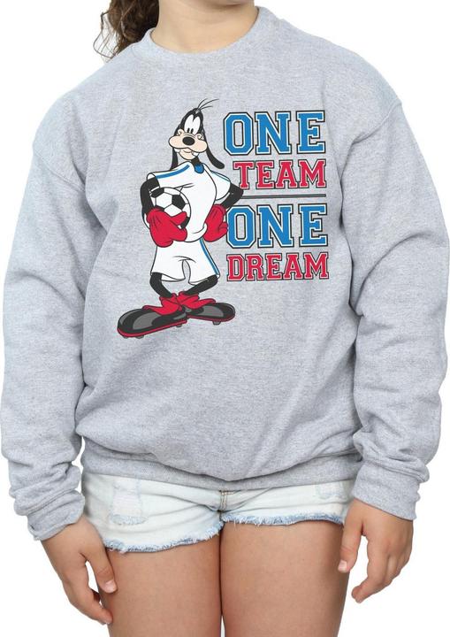 Image du produit Disney - Sweat GOOFY ONE TEAM ONE DREAM - Fille (140, 146)